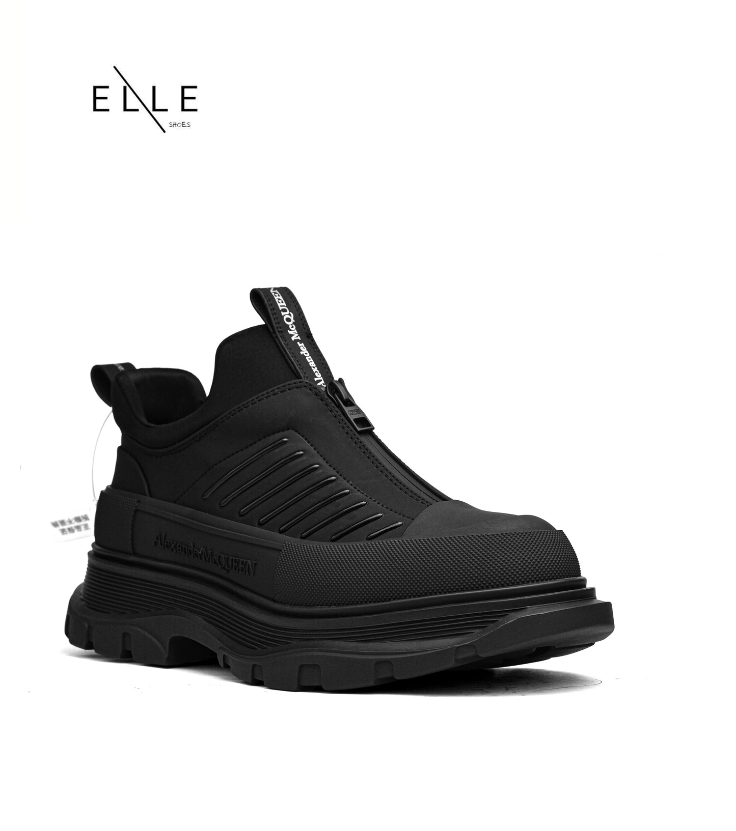 BLACK ZIP-UP ( MEN )