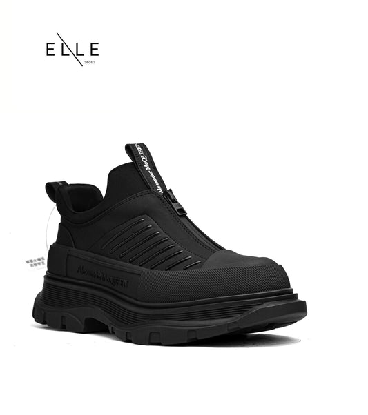 BLACK ZIP-UP ( MEN )