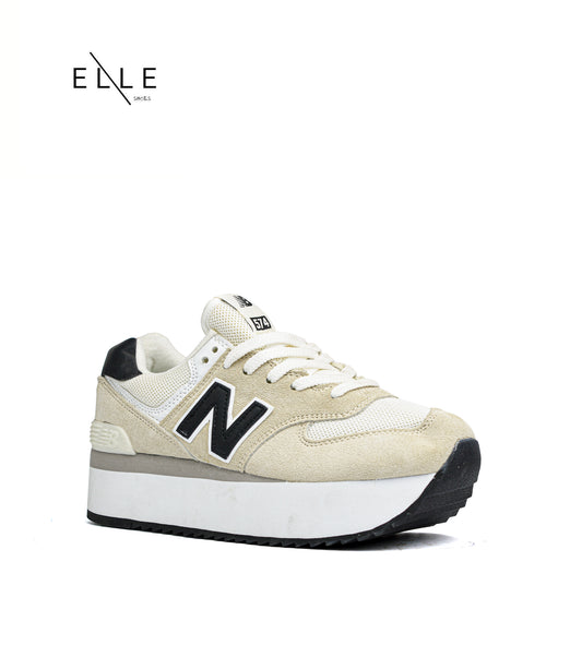 NB 574 PLUS LINEN PHANTOM ( WOMEN )