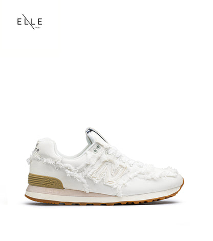 NB 574 MIU MIU DENIM WHITE  ( WOMEN )