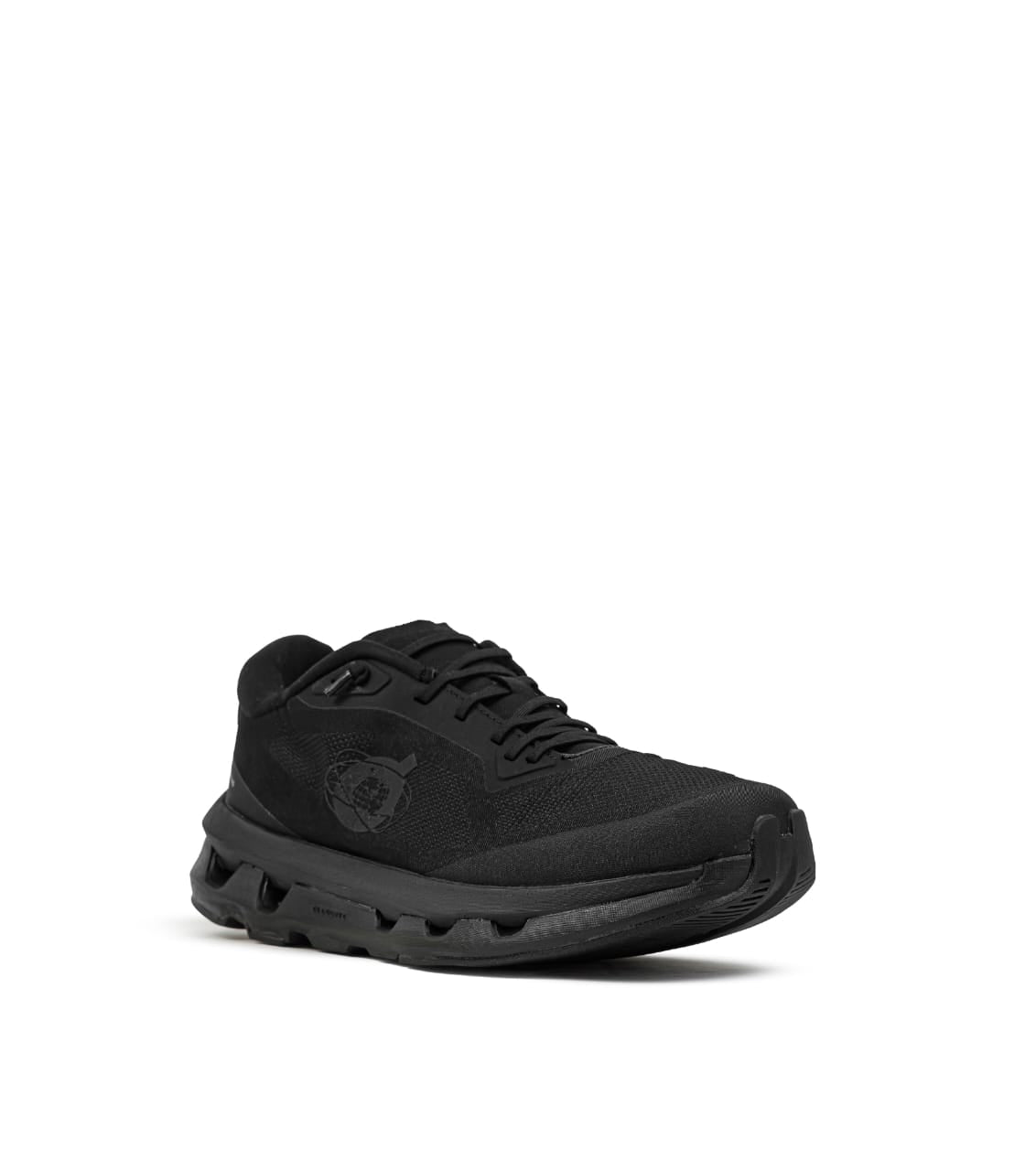 On x Kith Cloudzone triple black &nbsp;sneakers