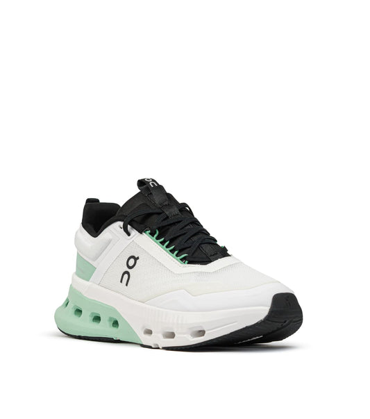Cloud Nova X Unisex white green Sole Sneakers