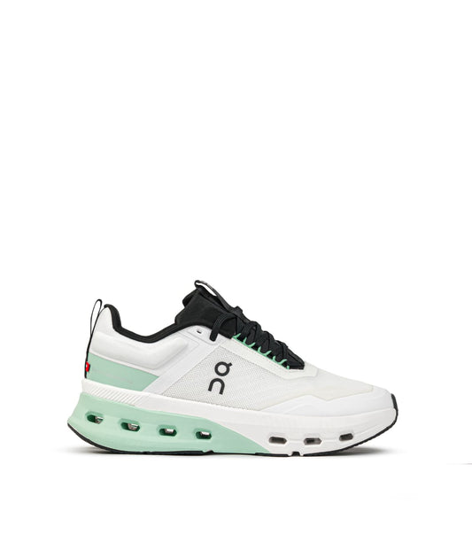 Cloud Nova X Unisex white green Sole Sneakers