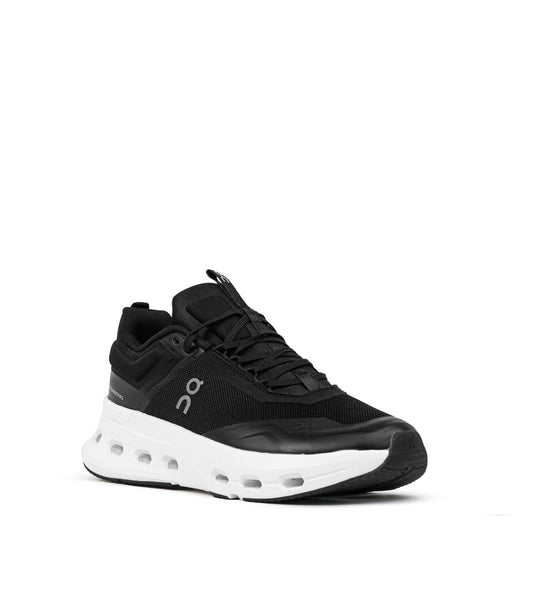 Cloud Nova X Unisex Black White Sole Sneakers