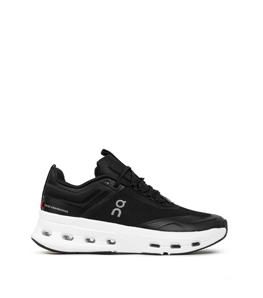 Cloud Nova X Unisex Black White Sole Sneakers